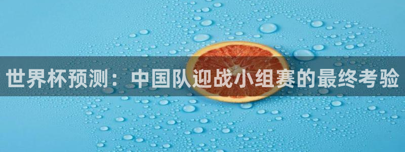 预选赛世界杯:世界杯预测:中国队迎战小组赛的最终考验